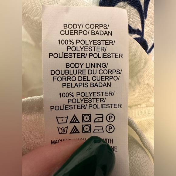 Lucky Brand Women's Floral Cold Shoulder Top NWOT - Picture 7 of 9